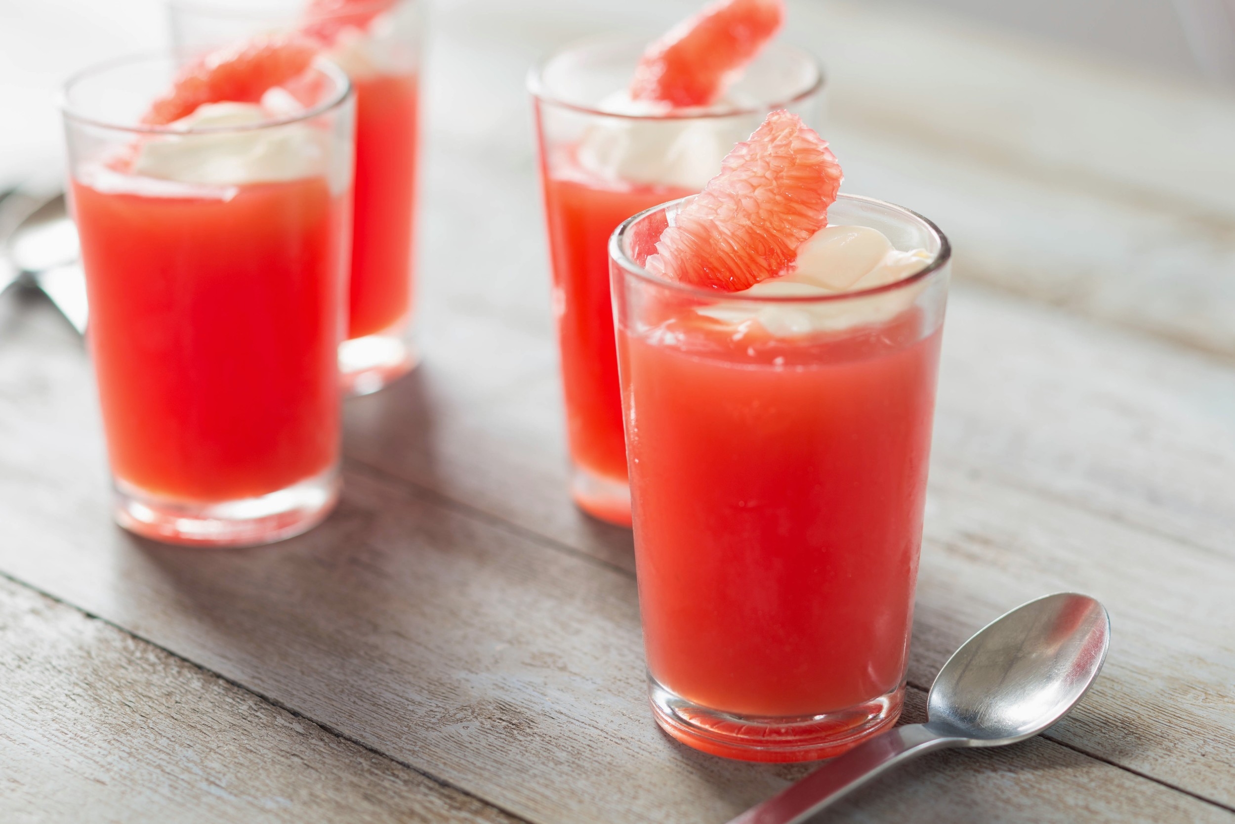 Grapefruit & campari jelly