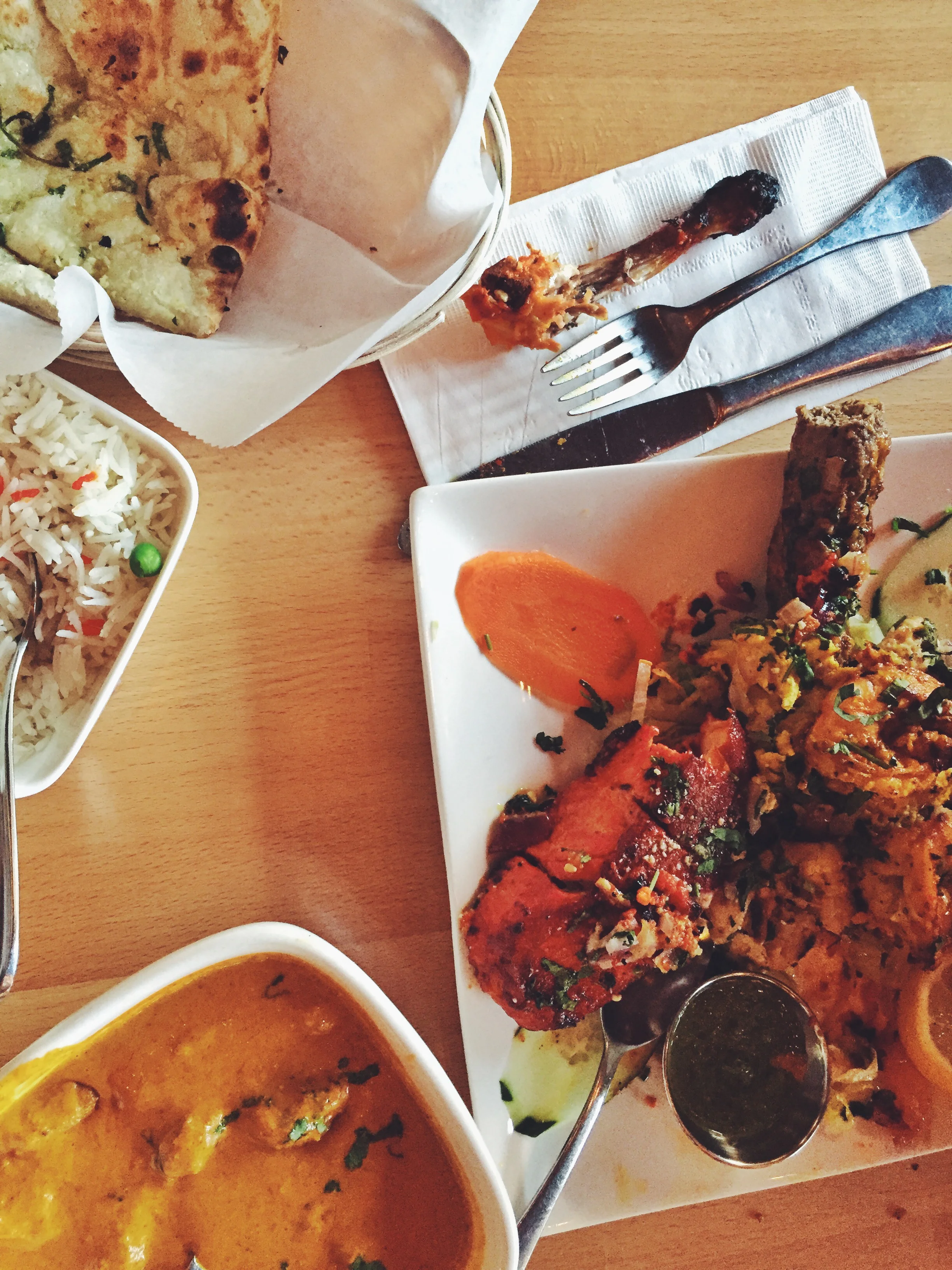 Trying Indian Food for the First Time