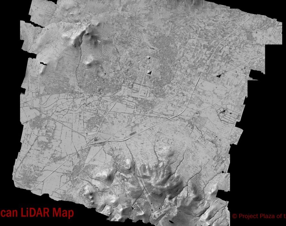 Teotihuacan LiDAR Map Copyright: Project Plaza of the Columns Complex