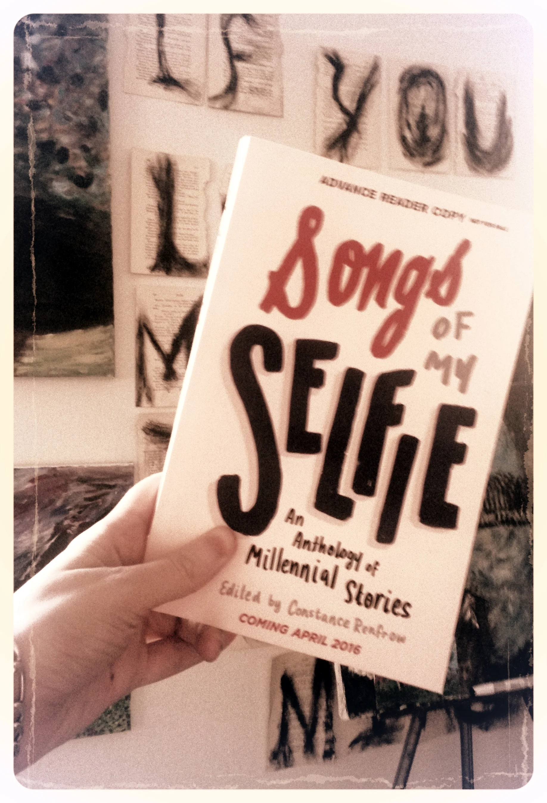 You too could have a shiny new copy of SONGS OF MY SELFIE. 