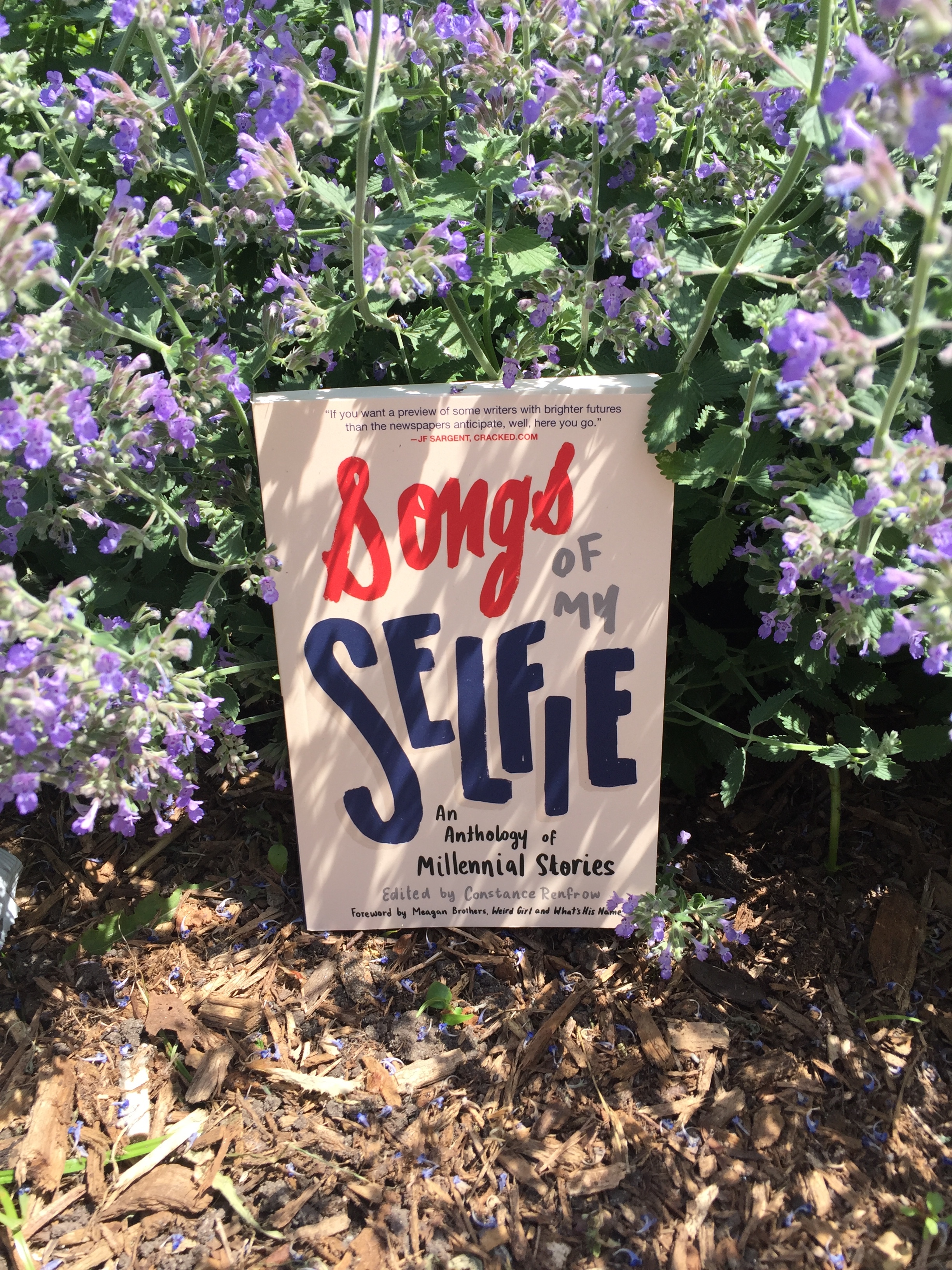 You can read Songs of My Selfie on a plane, in a train, on a beach, in the garden. . . . Endless possibilities!