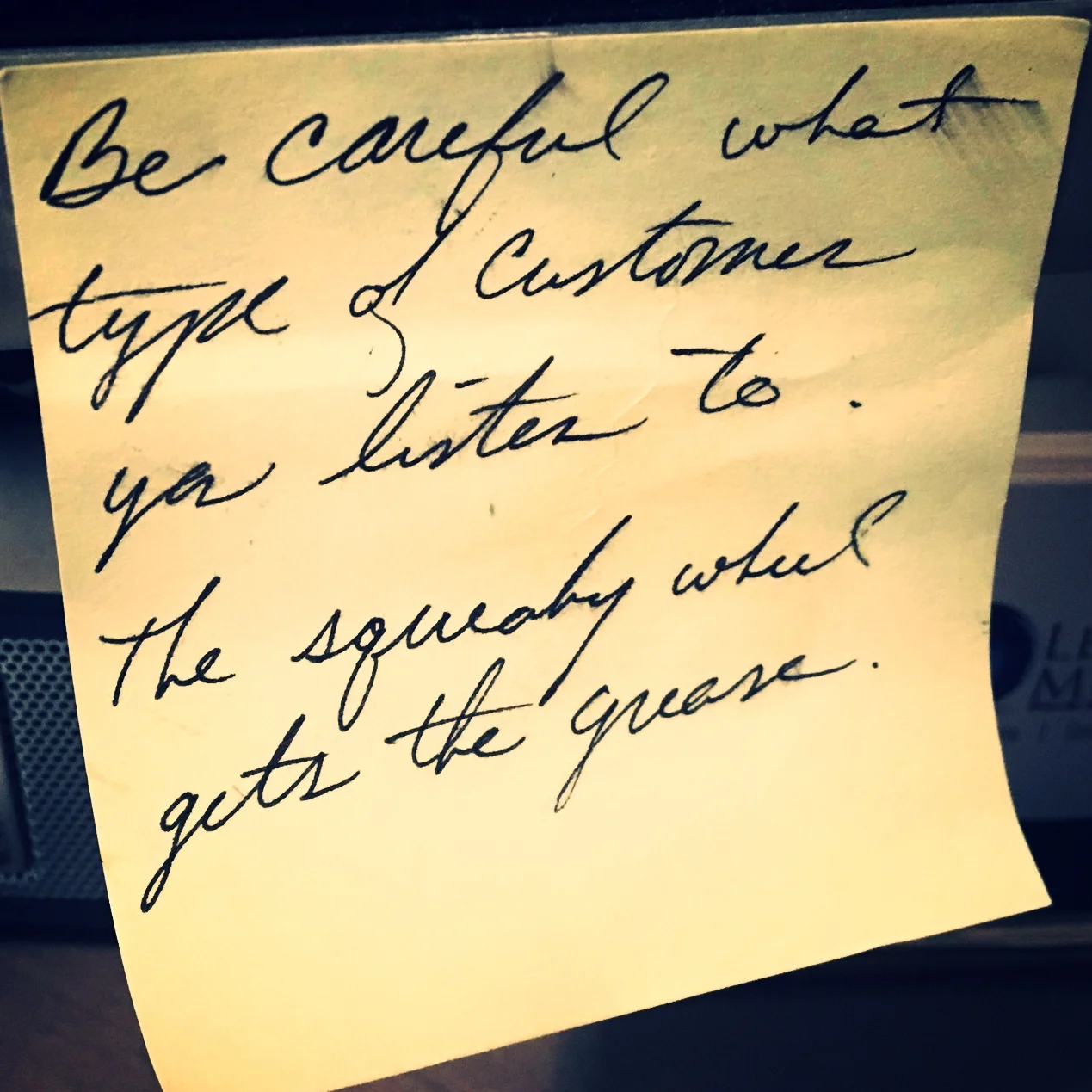 Don't Listen to All of Your Customers Equally