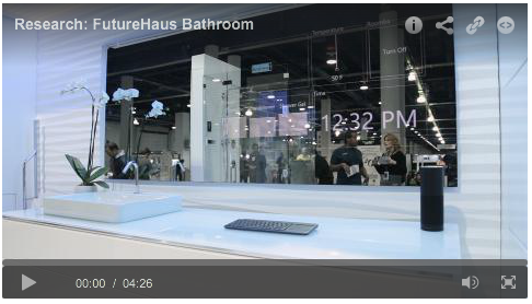 The Future of Technology Integration into Homes - A Future Bathroom