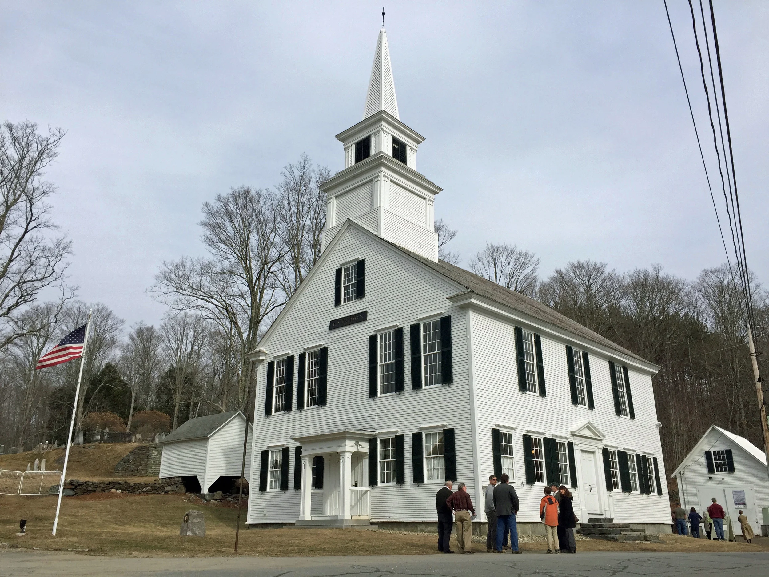 Langdon Meetinghouse Receives 2016 NH Preservation Alliance Merit Award
