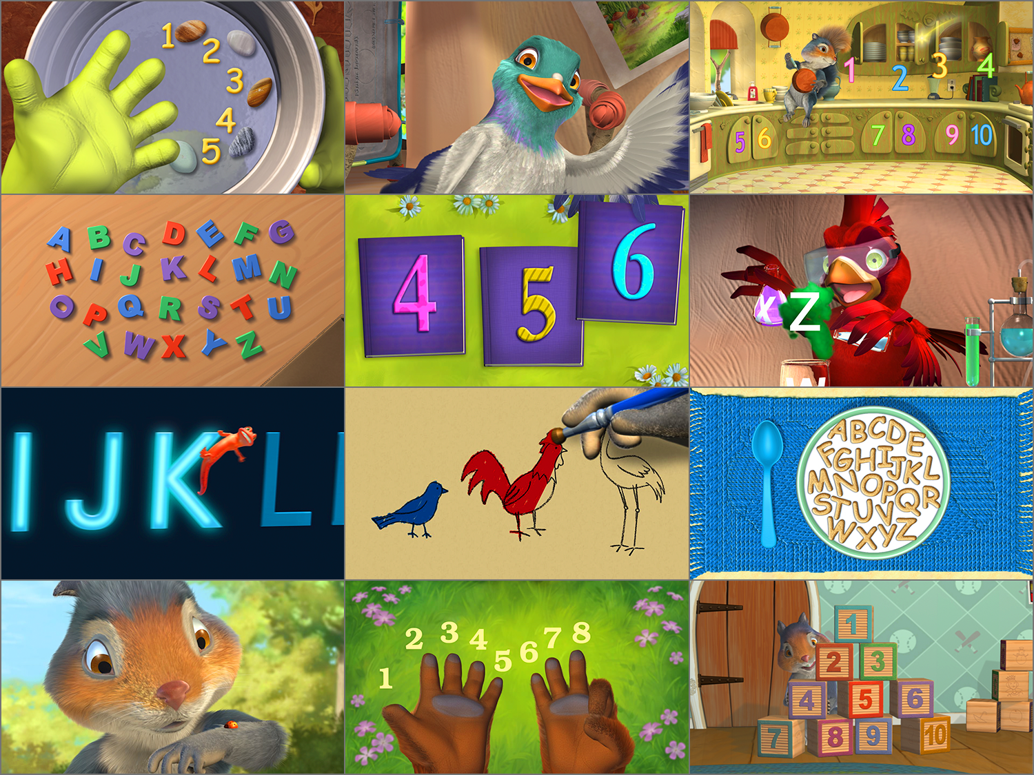 13 | 52 · More Counting and ABCs Songs