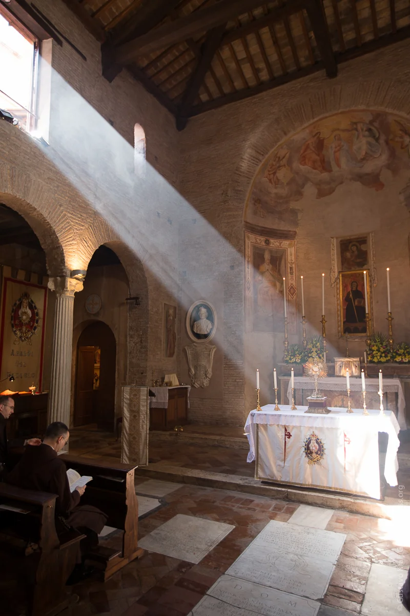 St Benedetto in Piscinula, Romea. Foto: Gustavo Kralj/Gaudiumpress