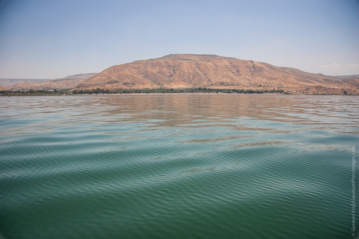 Tierra Santa: Orillas del Mar de Tiberiades. Foto: Gustavo Kralj/GaudiumpressImages.com