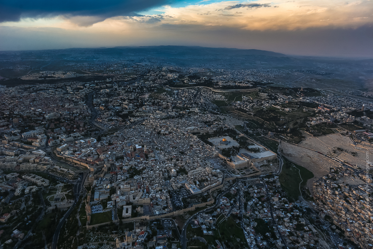 Jerusalem, Vista Aérea. Foto: Gustavo Kralj/gaudiumpressImages.com
