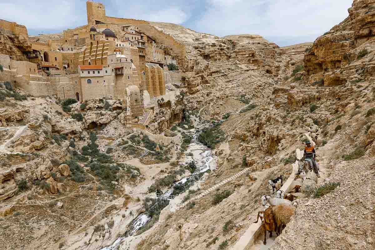 Tierra Santa: Monasterio de Mar Saba, en los Confines de Judea. Foto: Gustavo Kralj/Gaudiumpressimages.com