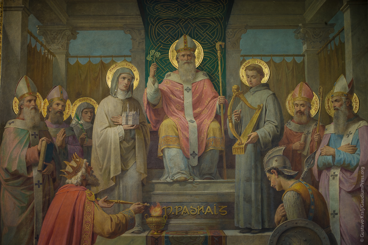 Roma: Santos Irlandeses. Basilica de S. Gioacchino ai Prati di Castello. Foto: Gustavo Kralj/GaudiumpressImages.com