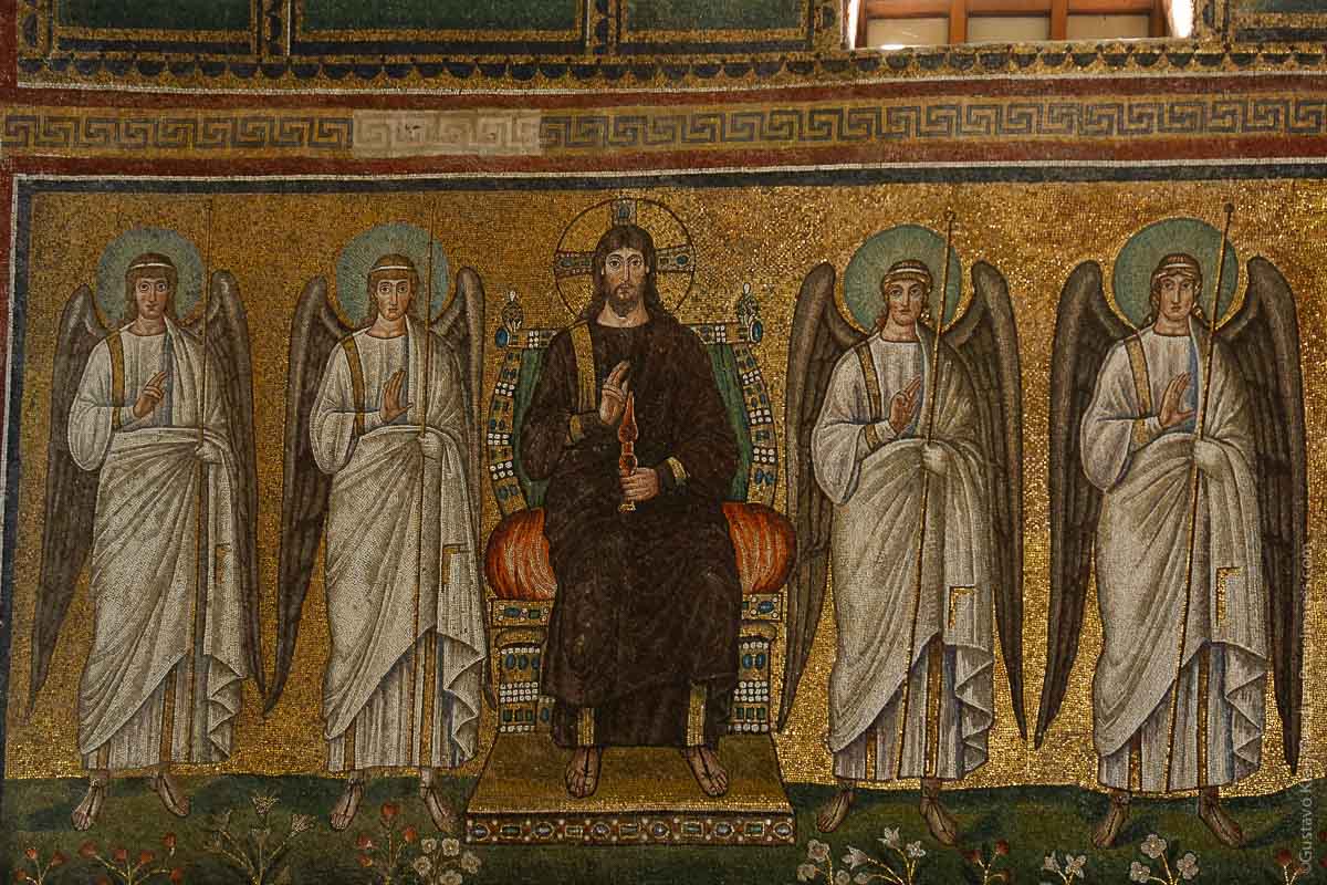 Jesús. Mosaicos de Ravena, Italia. Foto: Gustavo Kralj/GaudiumpressImages.com