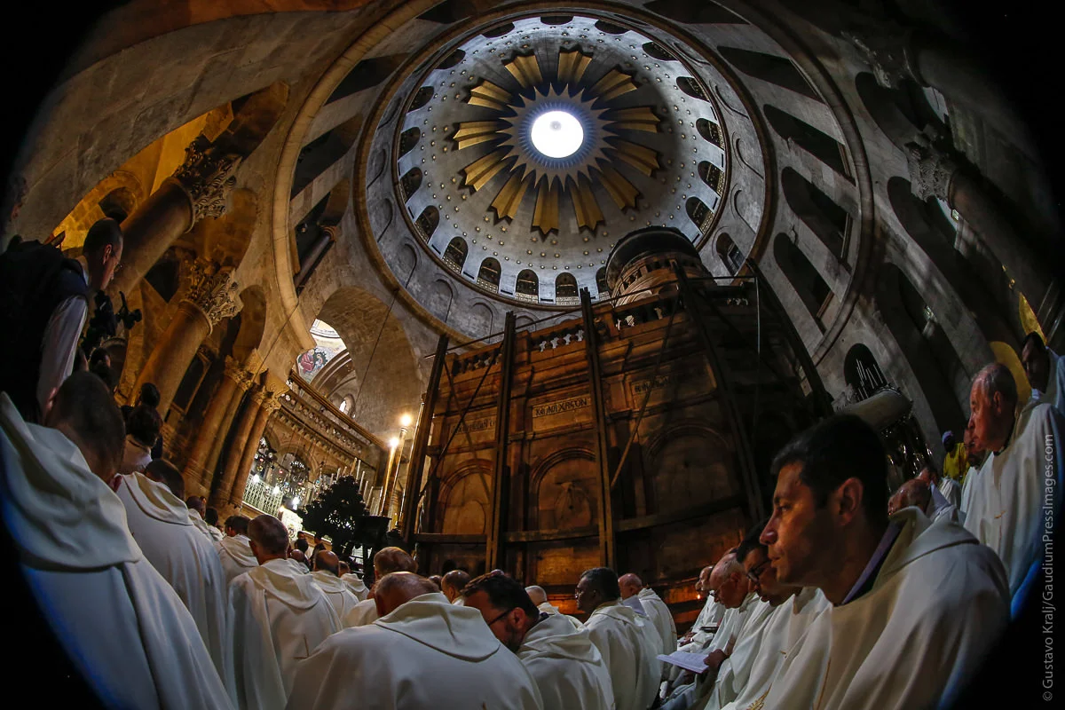 Jerusalem: El Santo Sepulcro. Foto: Gustavo Kralj/GaudiumpressImages.com