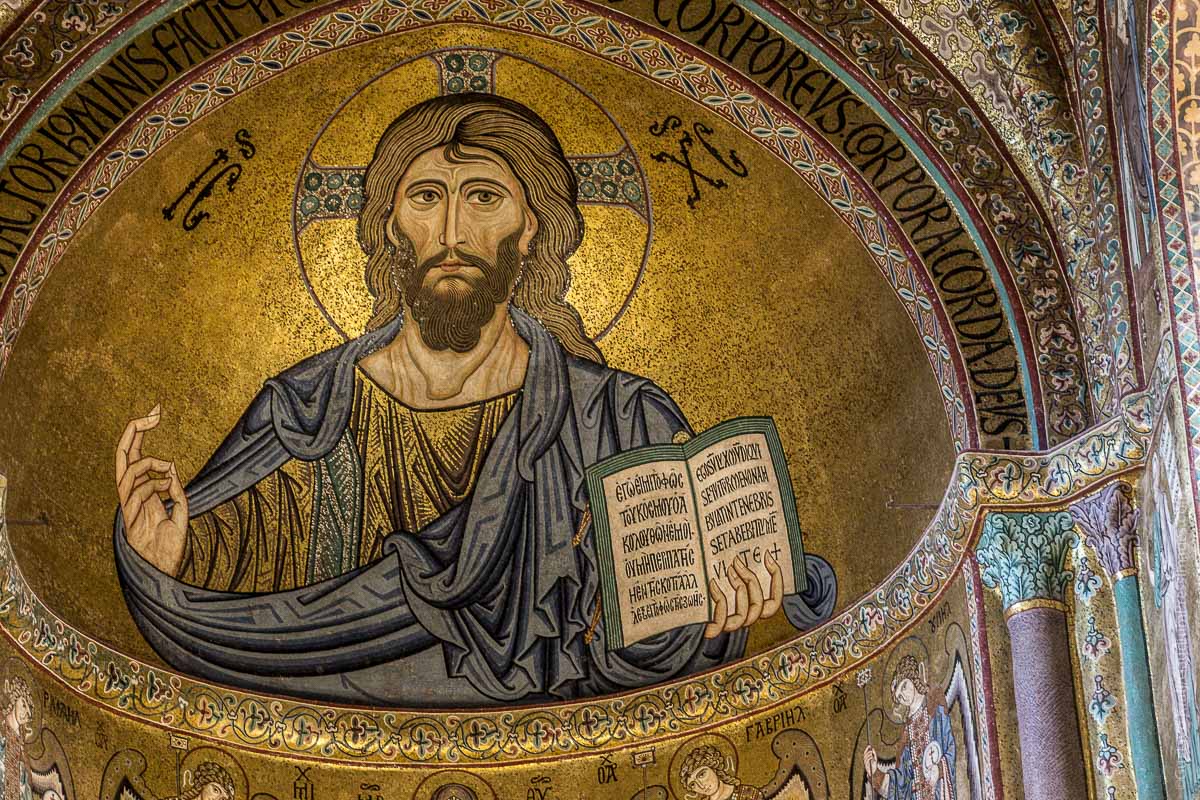 "Es verdad, ¡el Señor ha resucitado y se apareció a Simón!". Cristo Pantocrator, Cefalú, Sicilia. FOto: Gustavo Kralj/GaudiumpressImages.com