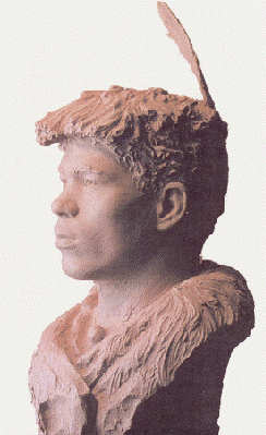 Statue of Estivanico by El Paso artist, John Houser