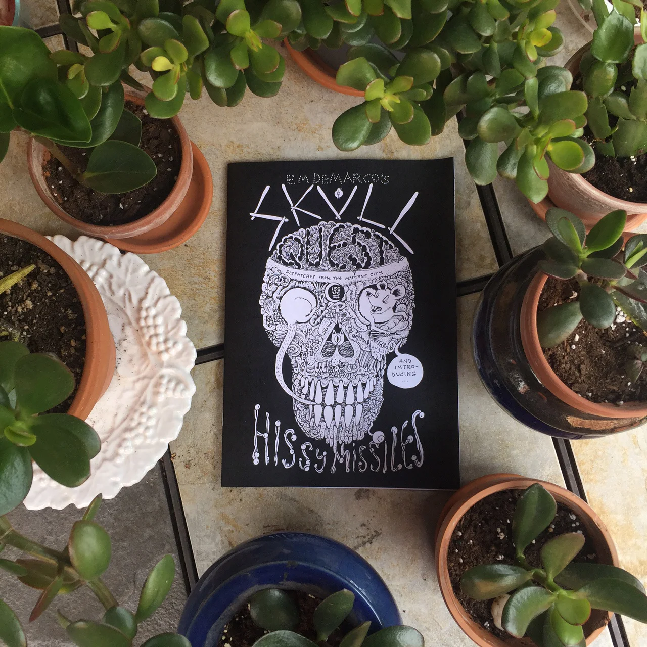 SKULL QUEST Issue 3: Dispatches from the Mutant City (And introducing HISSY MISSILES!)