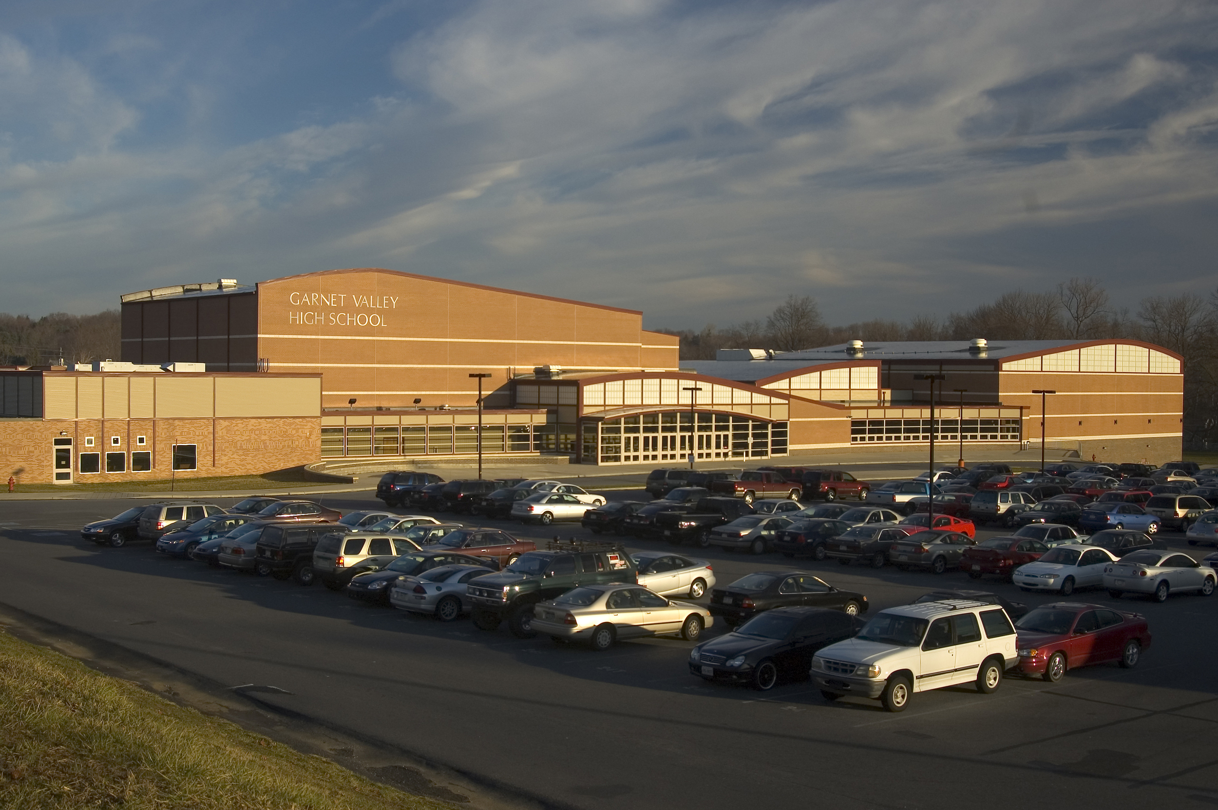 k-12 - GVSD - Garnet Valley HS - 2007 - facade edit.jpg