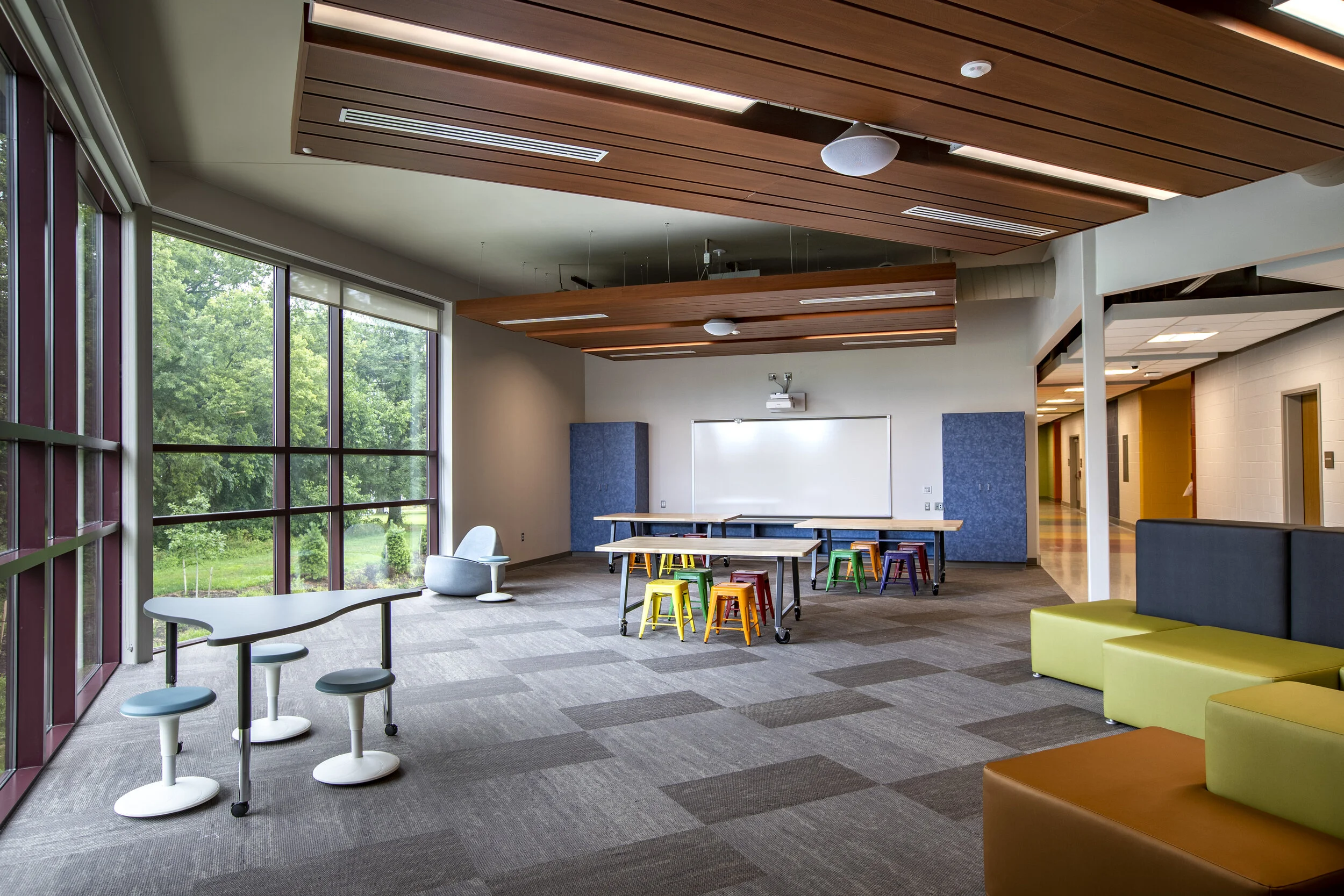 Students Return to New Learning Environment