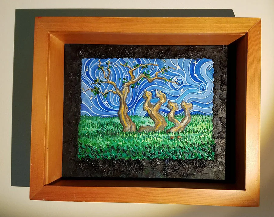 Diorama: Etz in Bloom