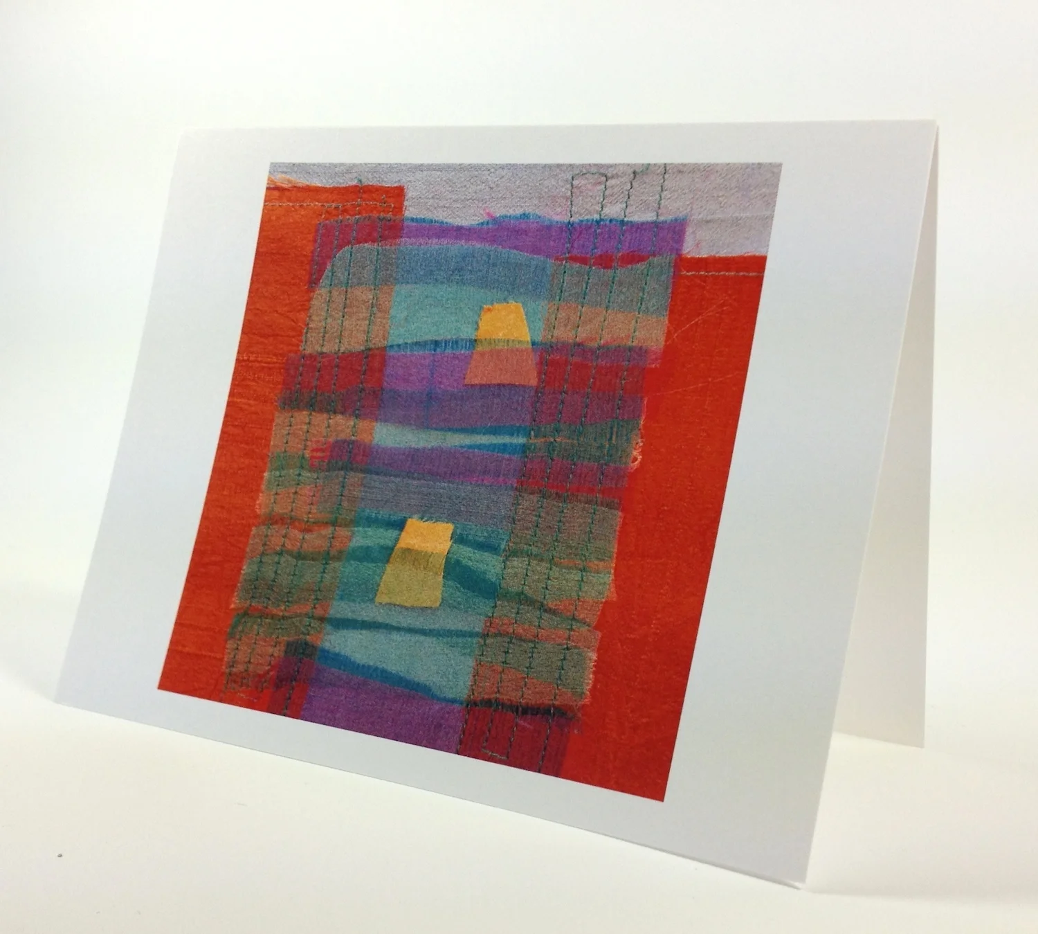 "Stitched Dream" (rectangle 4.25"x5.5") Individual or Sets