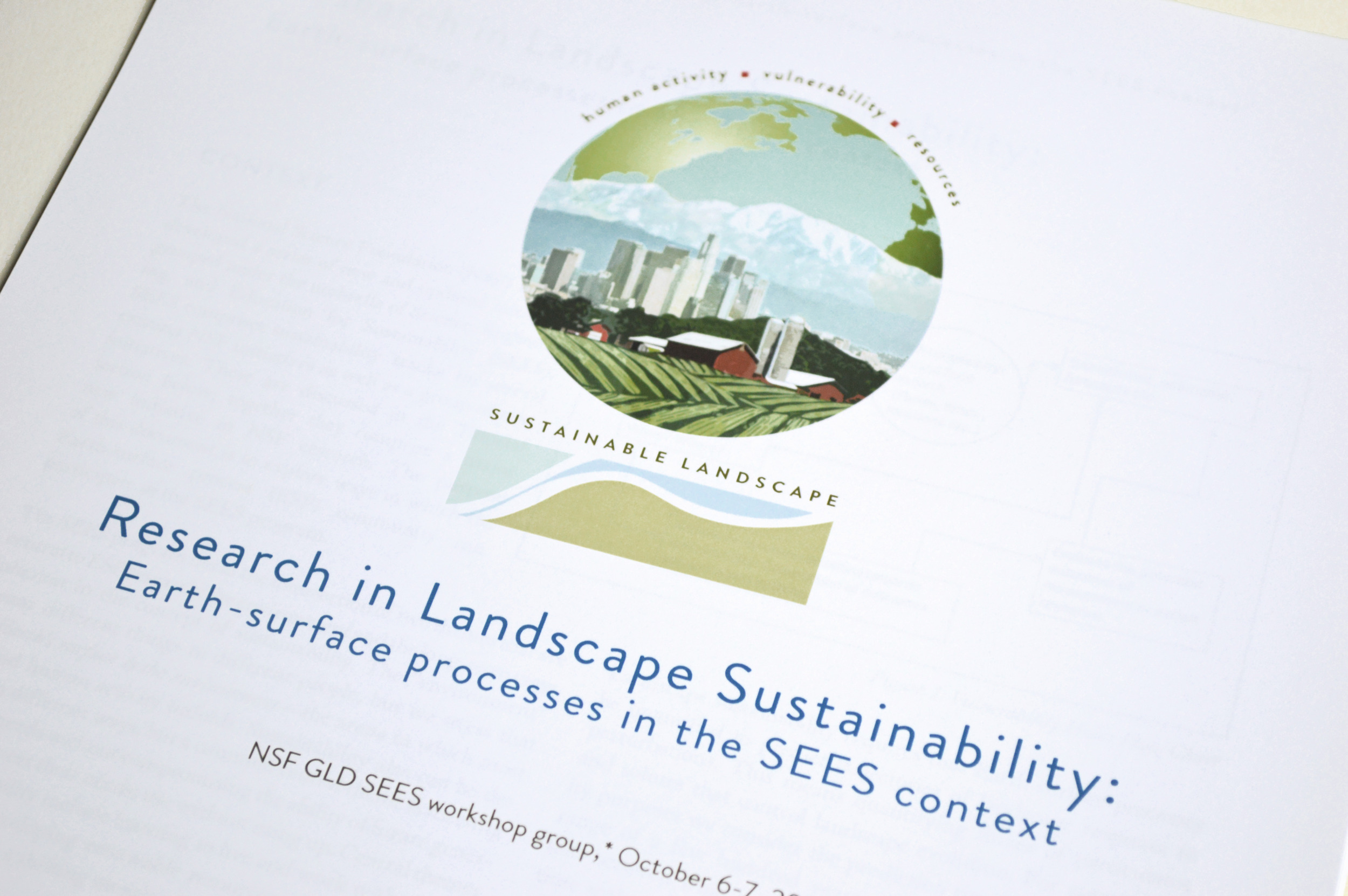 NSF Earth-surface processes report http://www.nced.umn.edu/system/files/_SLAreportFINALupd.pdf