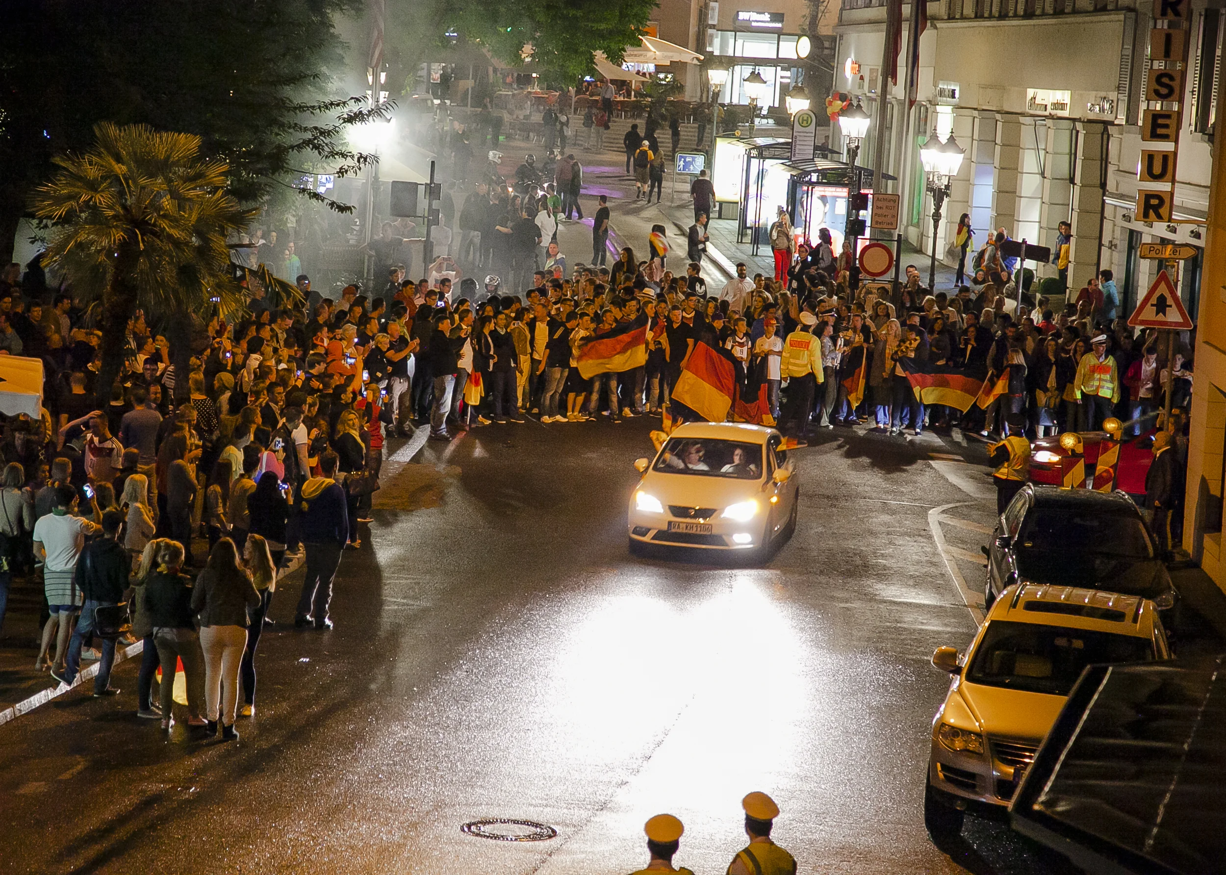 Baden-Baden, Germany after the World Cup win