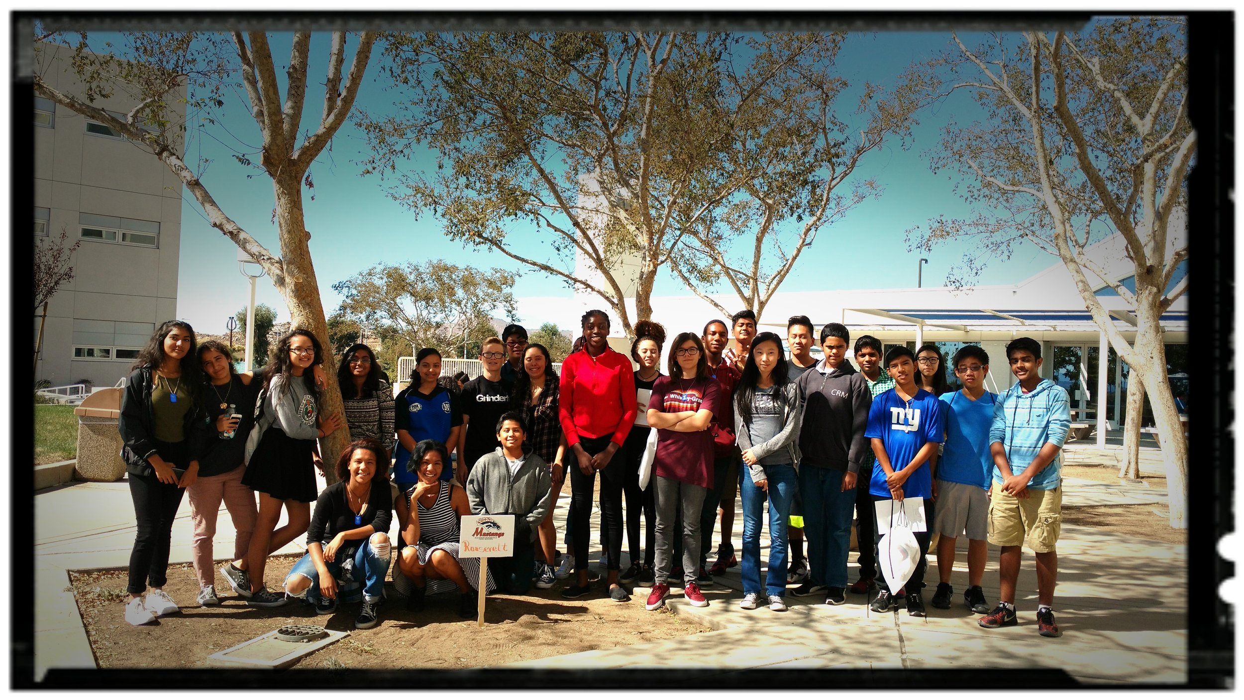 Roosevelt High School students.