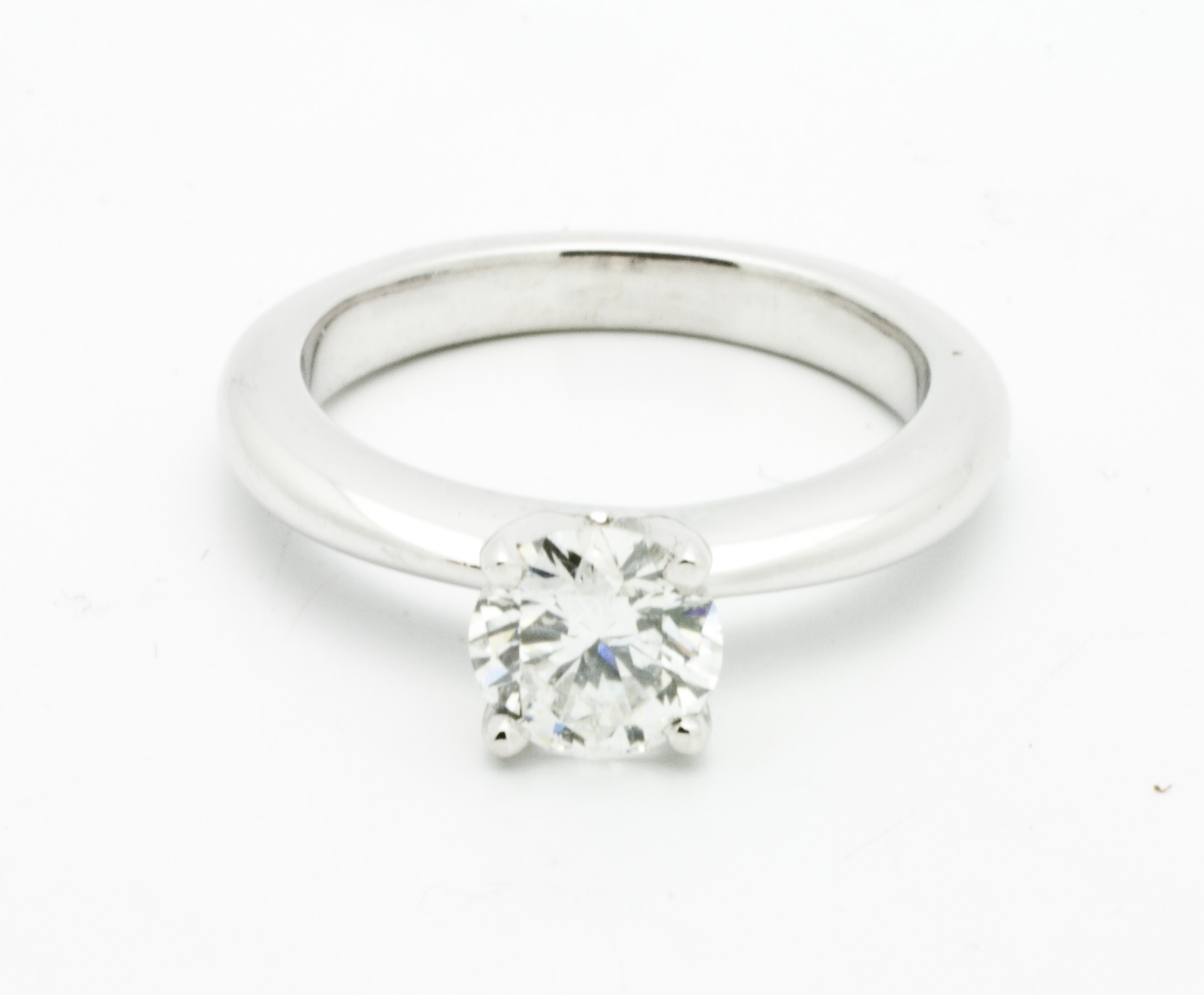 Details about   1.00Ct Brilliant Cut VVS Moissanite Art Deco Engagement Ring 925 Sterling Silver 