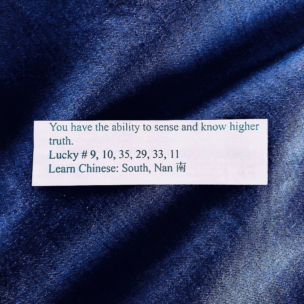 ... In Bed. 
Episode #1 is almost here and (SPOILER ALERT) this is how it ends! 
Each episode has its own unique fortune, courtesy of a mysterious fortune cookie. 
Subscribe now on @applepodcasts, @stitcherpodcasts, @googleplaymusic, @spotify and Joh