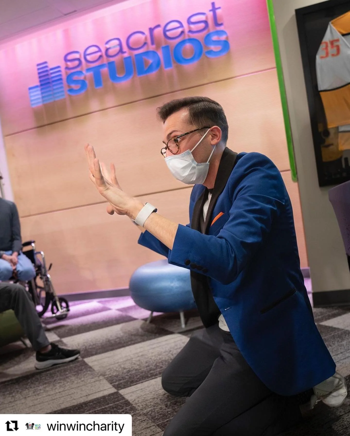 Being able to share smiles with friends near and far is one of my favorite things about my career. 

Thanks to @winwincharity, it&rsquo;s partners and sponsors, I&rsquo;ve had the opportunity to make new friends in person as well as virtually at Chil