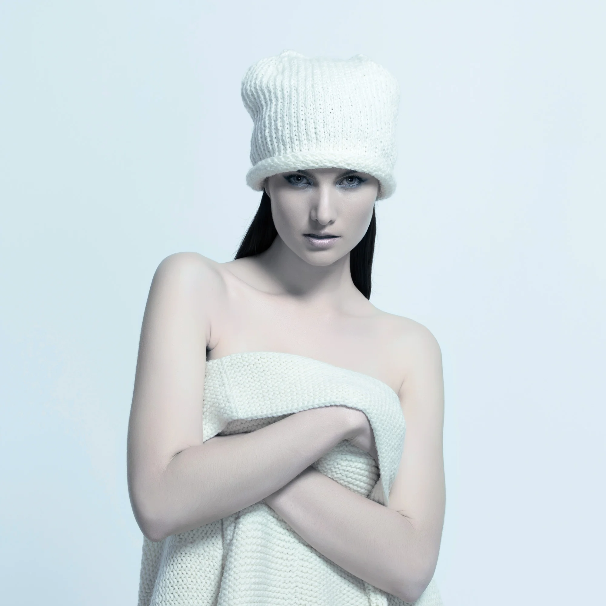 Basic Hat By hand using merino fibre Squares Wrap One By hand using merino fibres