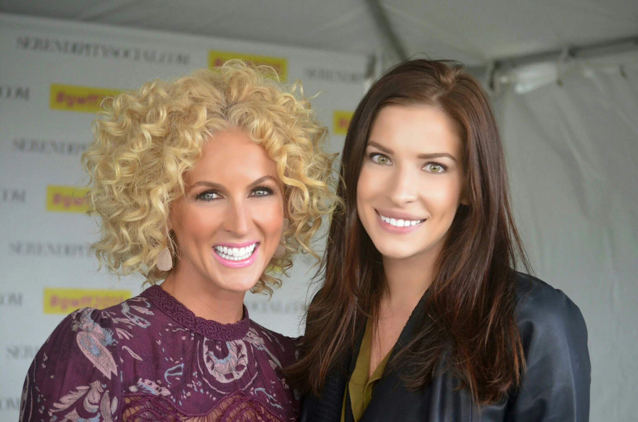 Kimberly Schlapman of Little Big Town and CT Eats Out Founder Alycia Chrosniak