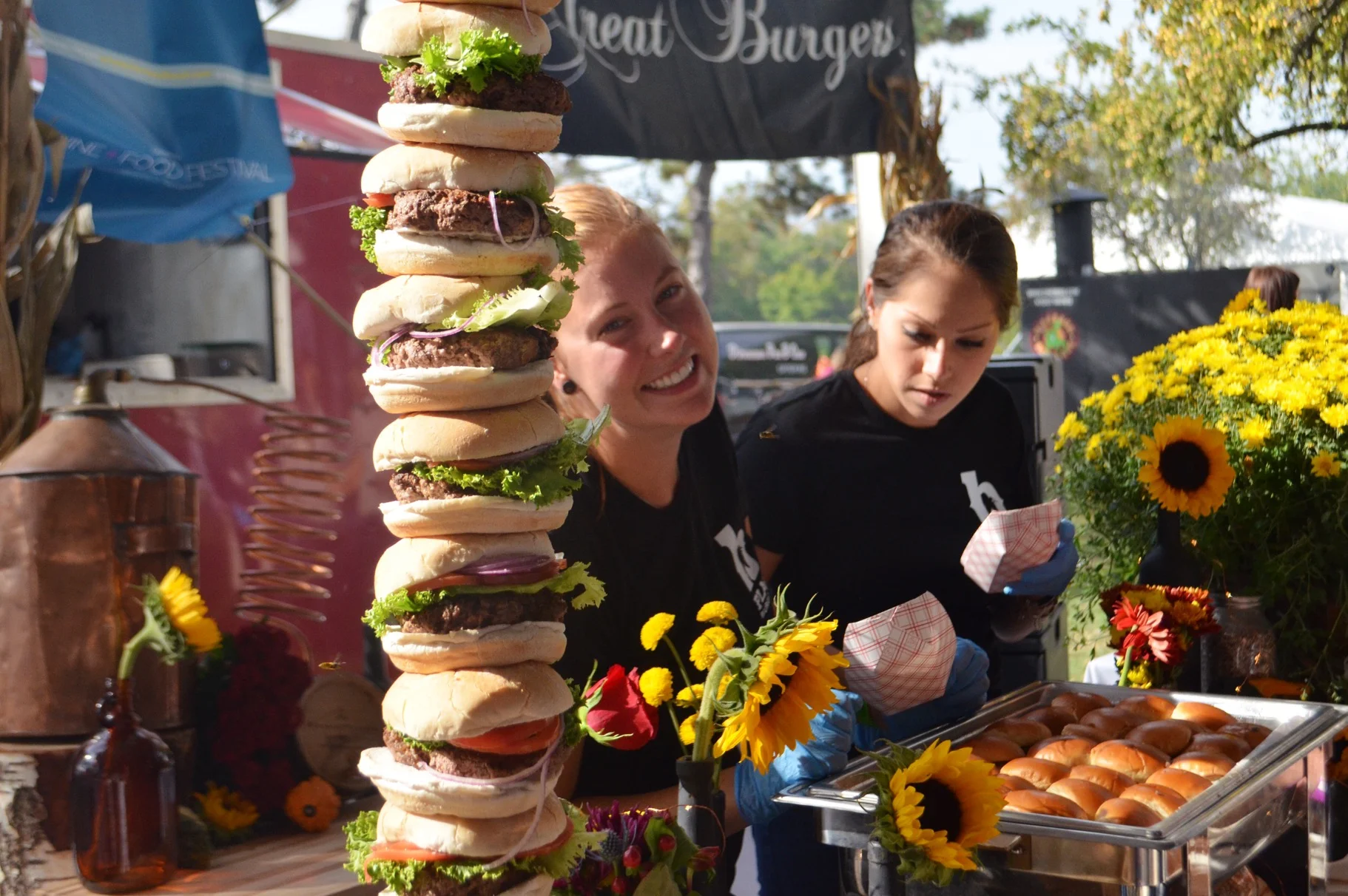 Plan B Serving up cheeseburgers during the Burger Battle