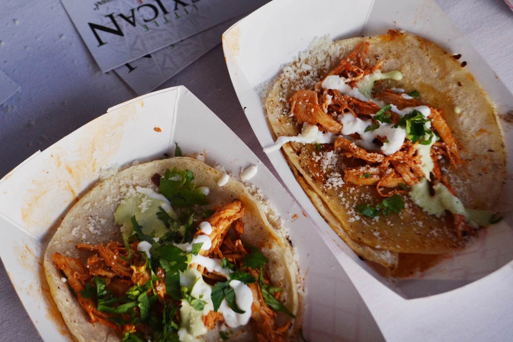 Tacos from Little Mexican Cafe