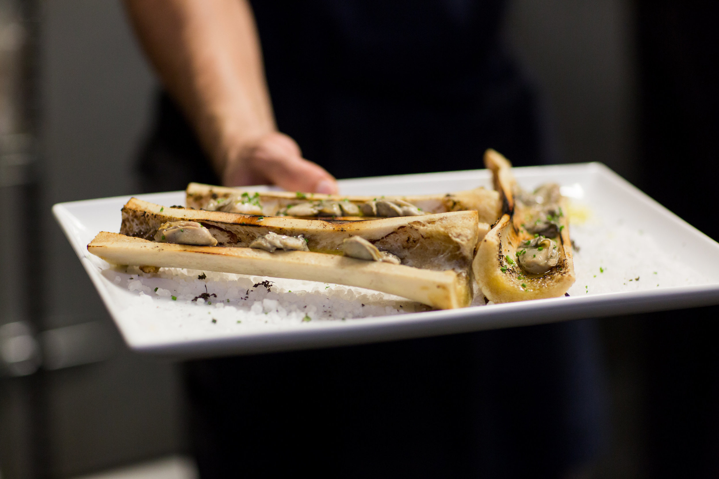 Oysters In Bone Marrow At The Whelk Westport