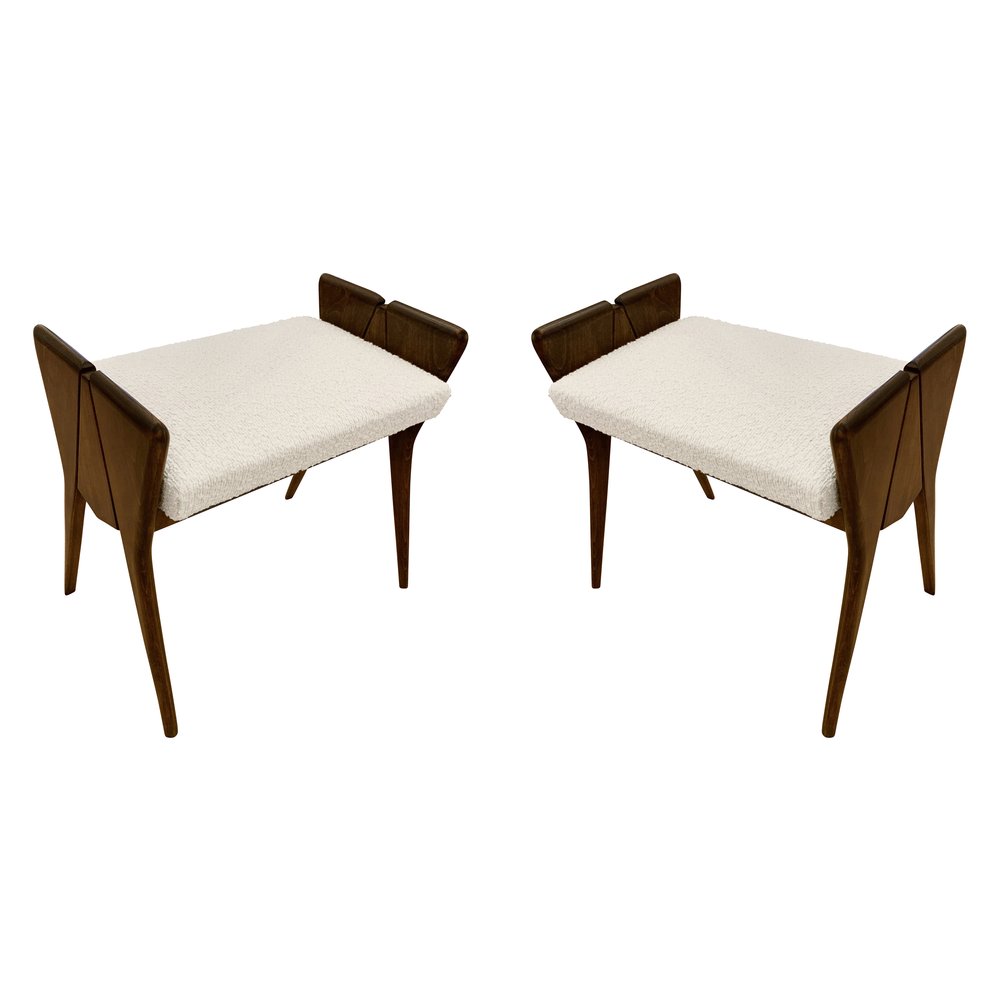Piero Fornasetti - Eight Mid-Century Modern Piero Fornasetti Style Dining /  Side Chairs, Italy