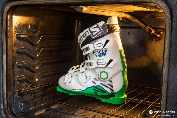 How to Heat Your Salomon Custom Shell Ski Boots at Home