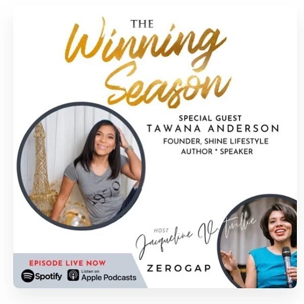It&rsquo;s your &ldquo;Winning Season&rdquo;! Listen to my latest interview with @jacquelinetwillie host of @thewinningseasonpod . I enjoyed this interview and can&rsquo;t wait for you to listen to it. Podcast is available on Apple Podcast and Spotif