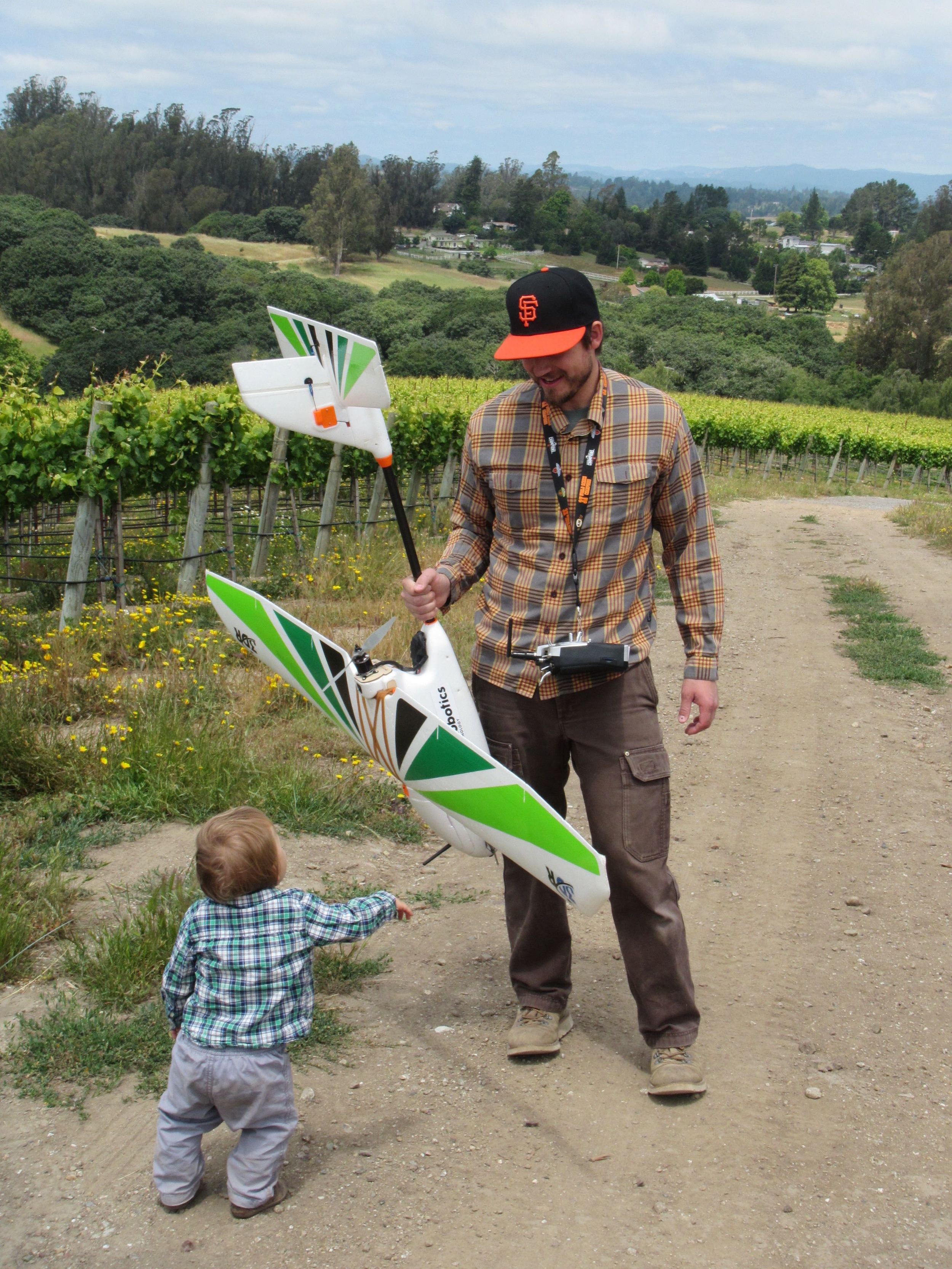 Ryan & Henry at Pinot Hill Vineyards