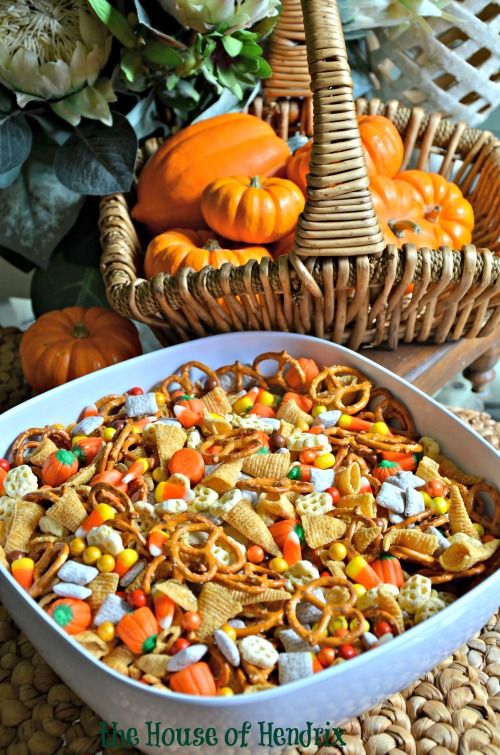 Halloween Chex Mix