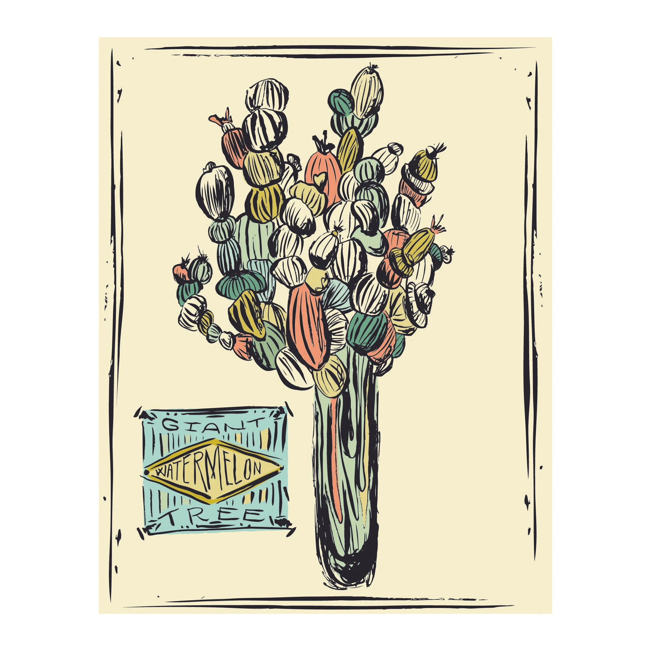 Cactus - Watermelon Tree