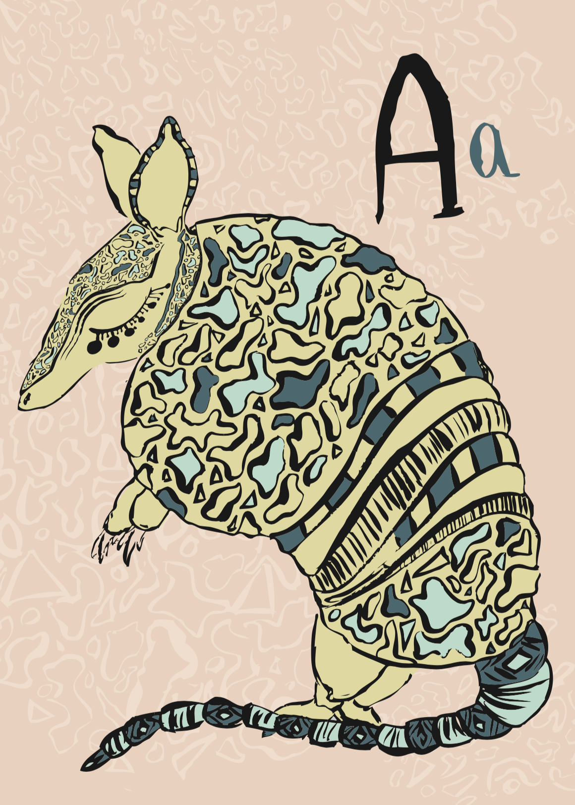Full Set of Whimsical ABC Animal Prints