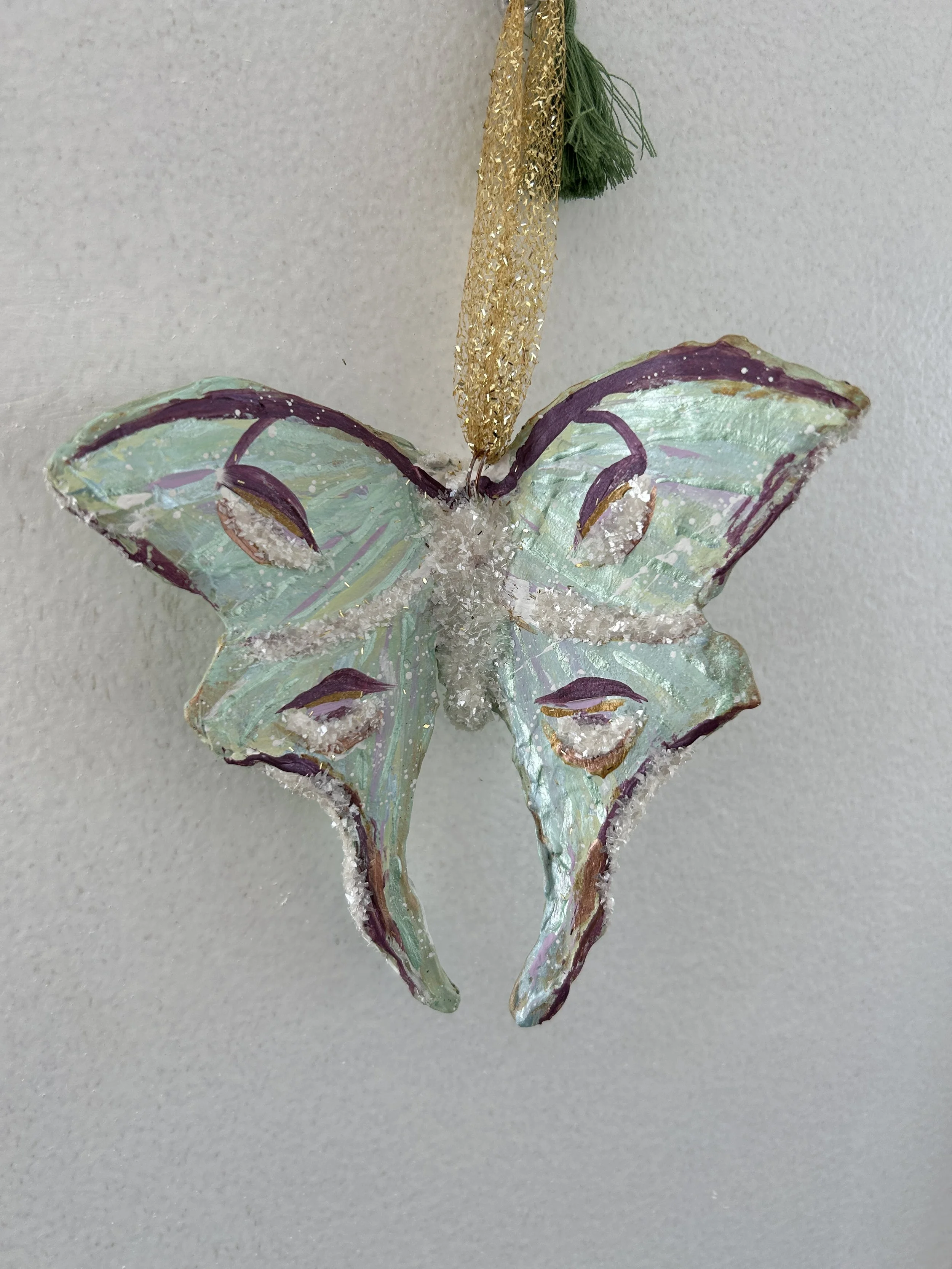 Luna Moth Ornament