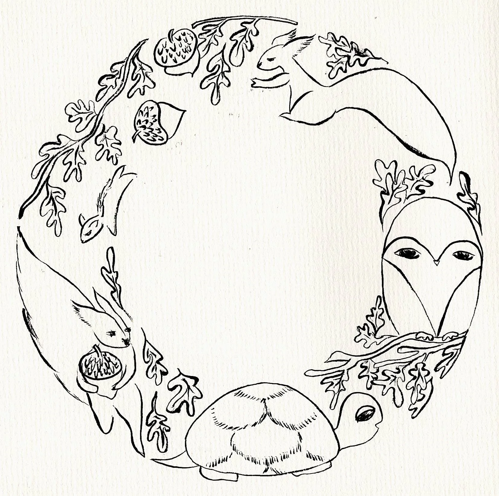 squirrel chasing nut turtle owl vignette.jpeg