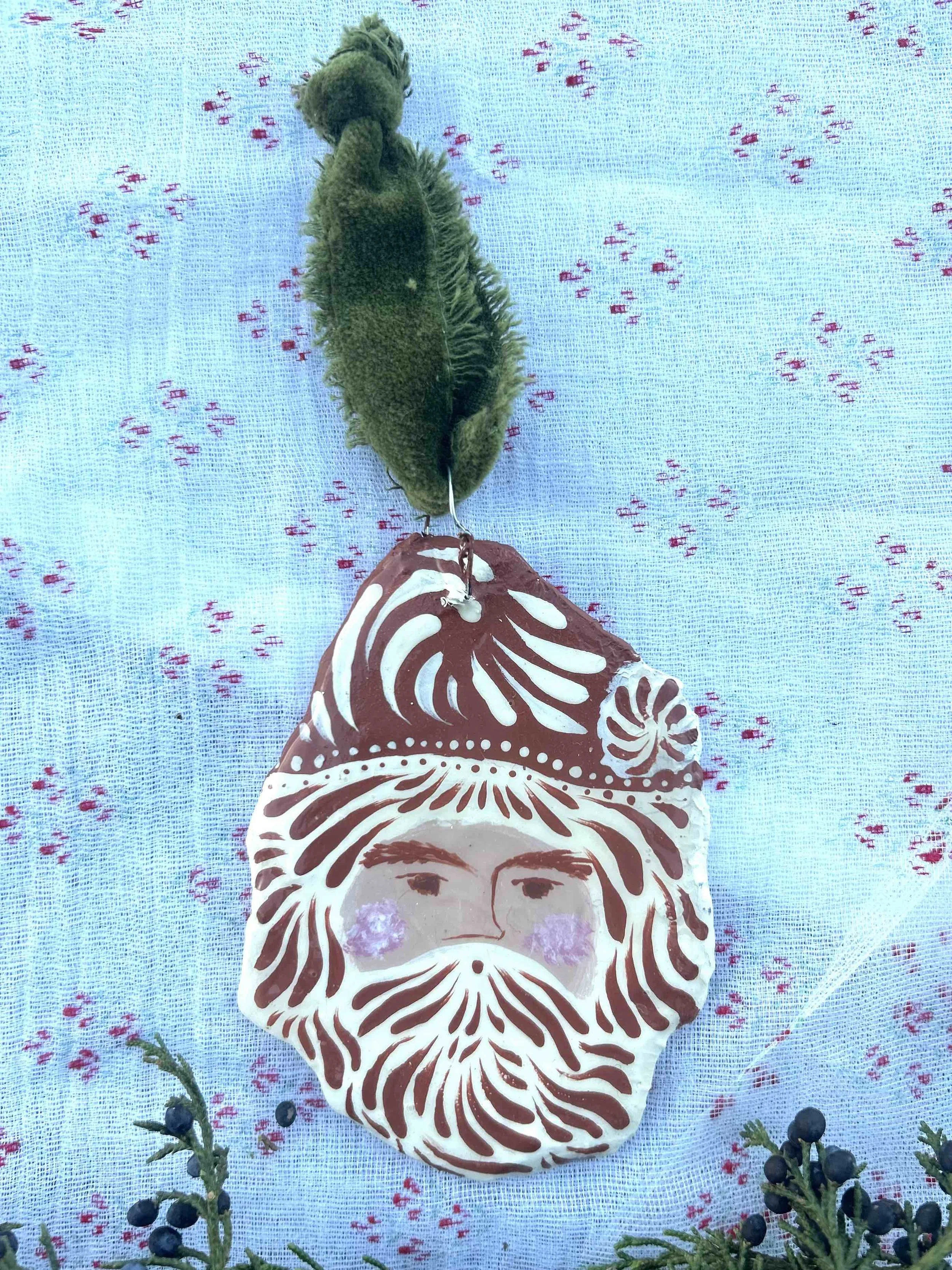 Santa's Watching Ornament