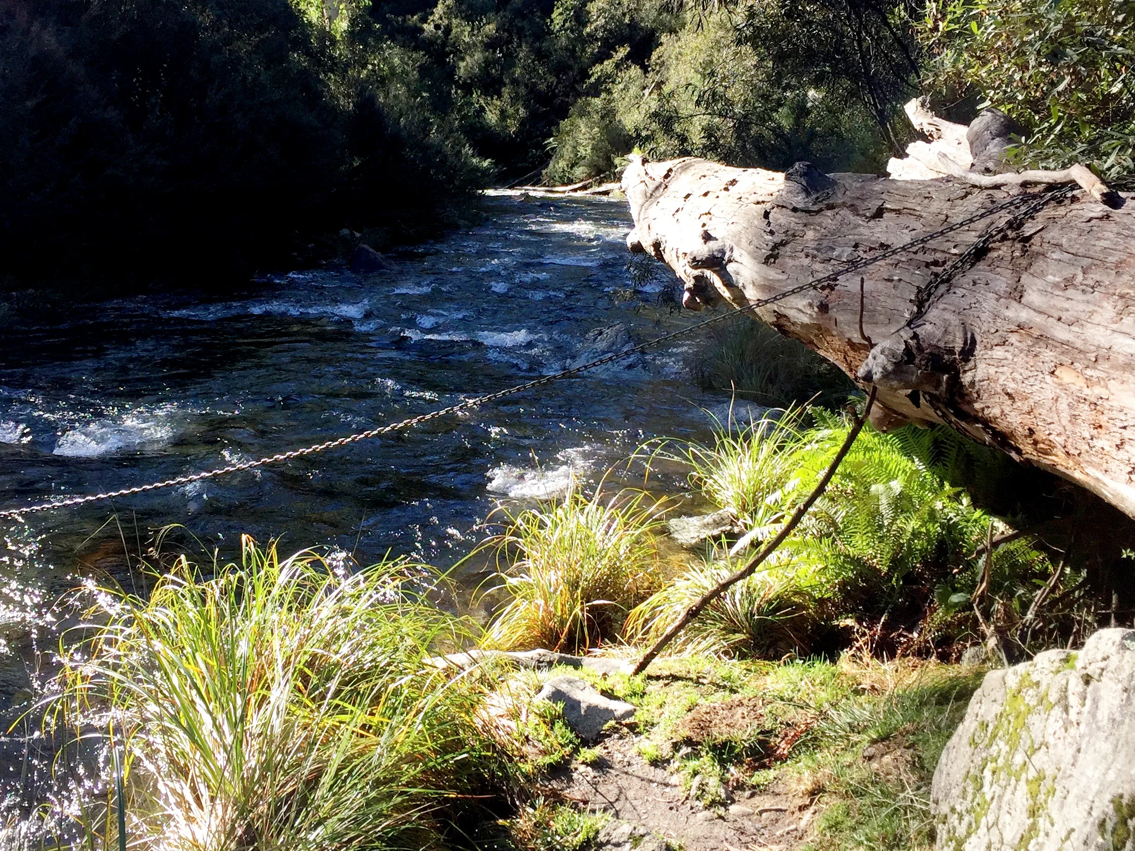 Big River crossing at the base of Duane and T Spurs.