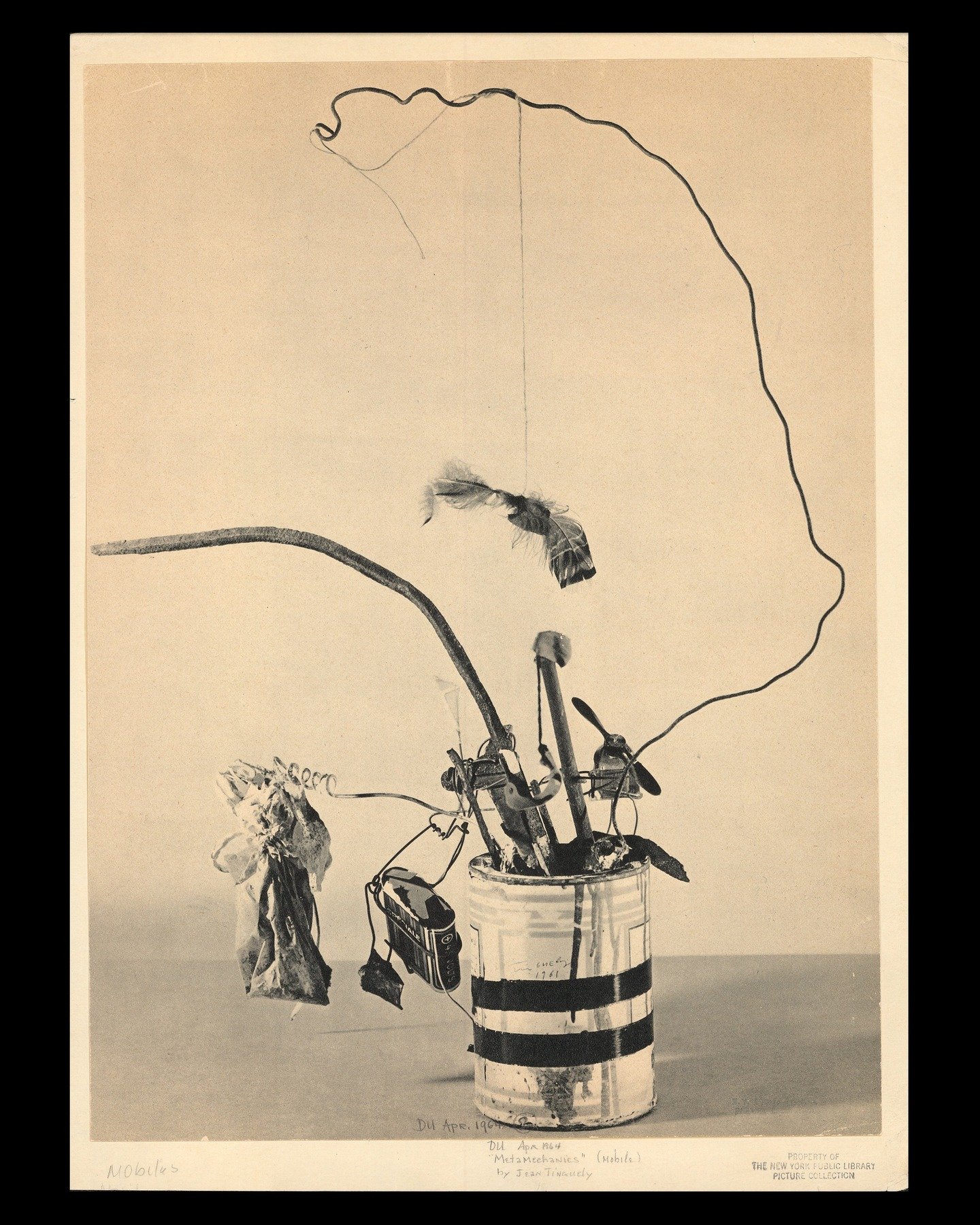 Finally made it to the @nyplpicturecollection!!! Pulled the Mobiles folder, among others. Mostly Calder in there, surprise! But a couple of other gems as well. 

My favorite of these images is the Calder exhibit photo, showing the movement of people 