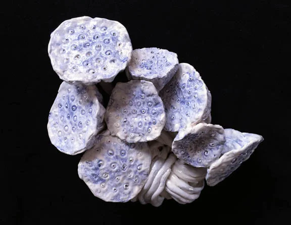 Katarina Wong, Knot (Lotus Pods) , ceramic.