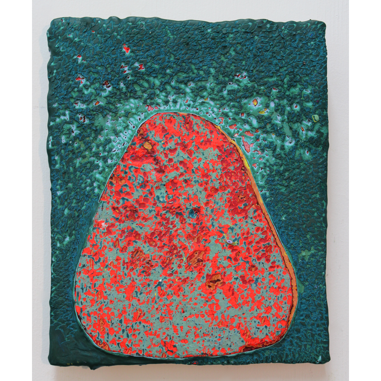 Karin Waskiewicz, Untitled , acrylic on panel.