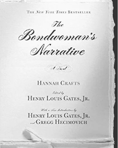 Day Two of Twenty-Eight: Hannah Crafts and The Bondswoman Narrative. 
A fictionalized autobiography thought to be the first novel written by an African American woman and the only known novel written by a fugitive slave. &ldquo;The Bondswoman&rsquo;s