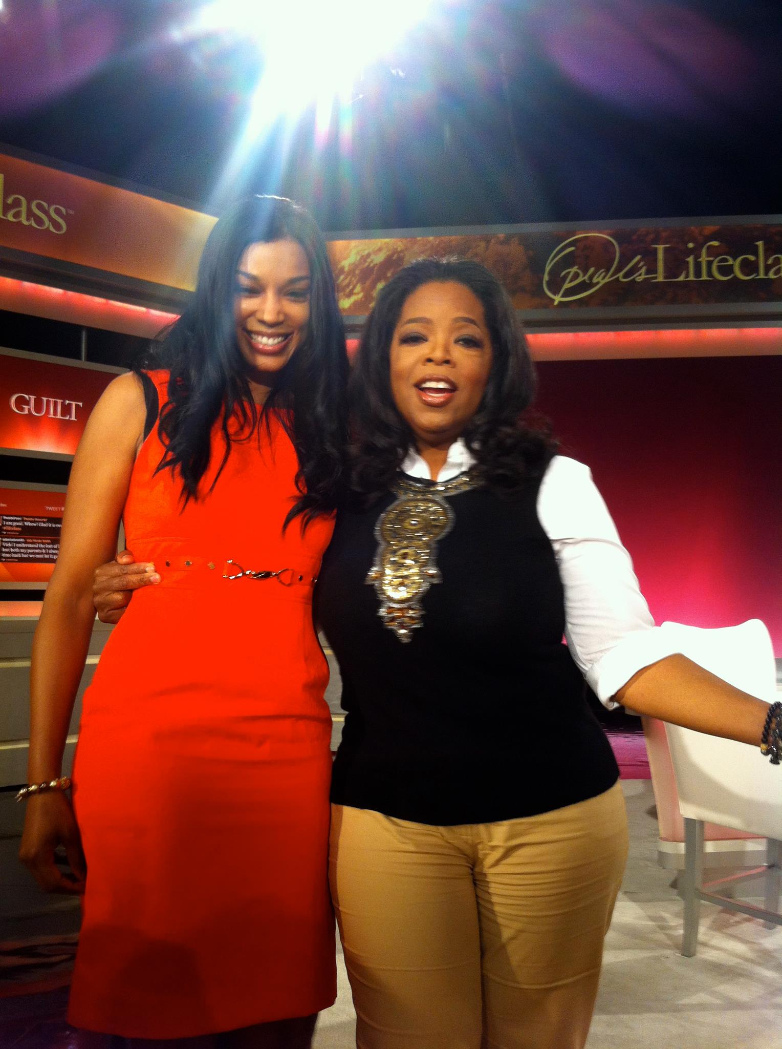 Dr. Jada Jackson with Oprah 